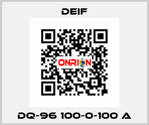 DQ-96 100-0-100 A Deif