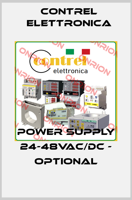 Power supply 24-48Vac/dc - optional Contrel Elettronica