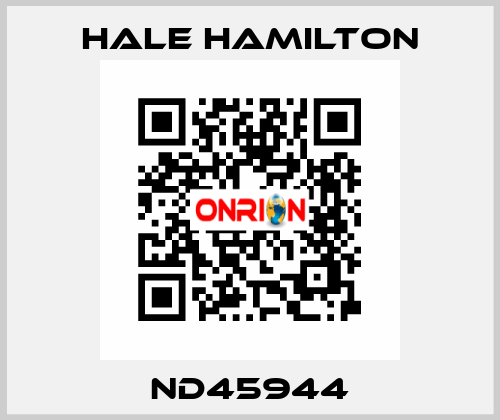 ND45944 HALE HAMILTON