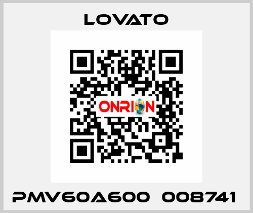 PMV60A600  008741  Lovato