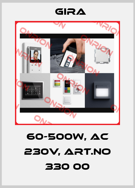 60-500W, AC 230V, art.No 330 00 Gira