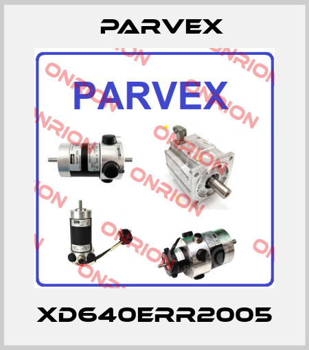 XD640ERR2005 Parvex