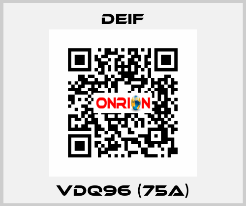 VDQ96 (75A) Deif