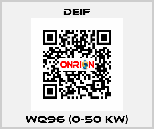 WQ96 (0-50 kW) Deif