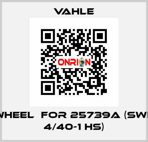 Wheel  for 25739A (SWK 4/40-1 HS) Vahle