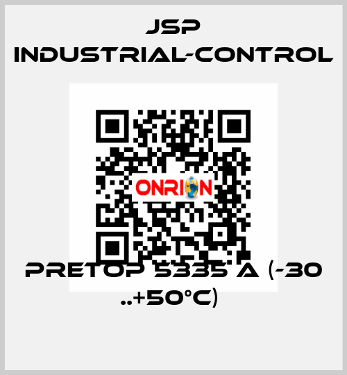 PRETOP 5335 A (-30 ..+50°C)  JSP Industrial-Control