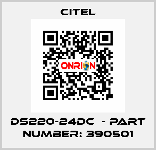 DS220-24DC  - Part Number: 390501 Citel