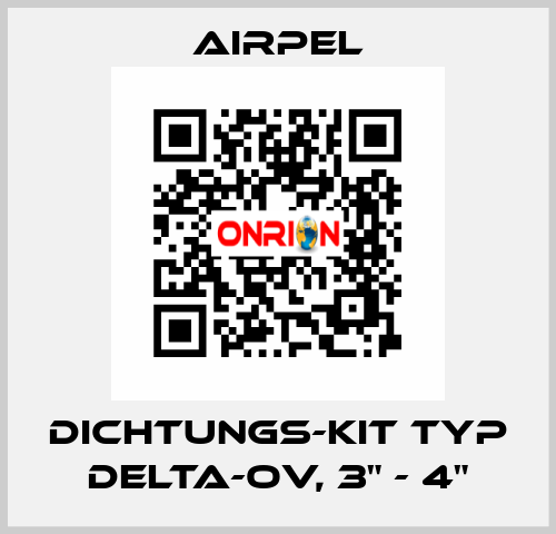 Dichtungs-Kit Typ DELTA-OV, 3" - 4" Airpel