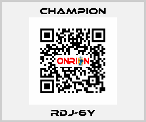 RDJ-6Y Champion