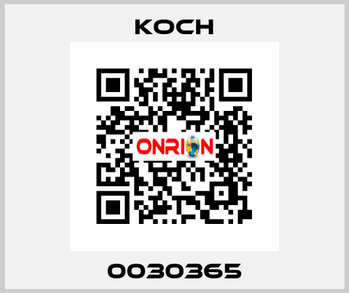 0030365 KOCH