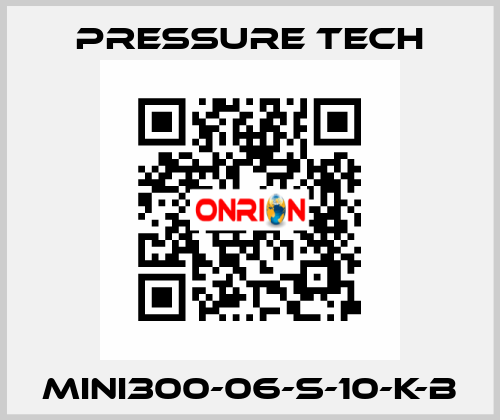 MINI300-06-S-10-K-B Pressure Tech