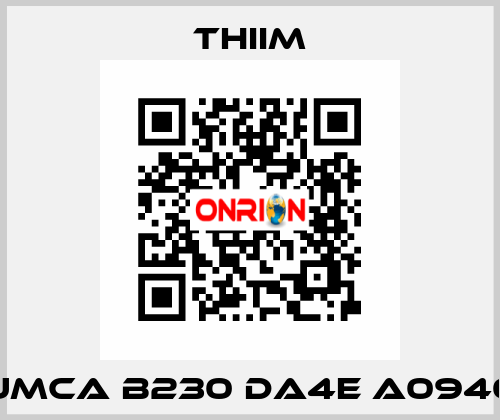 UMCA B230 DA4E A0940 Thiim