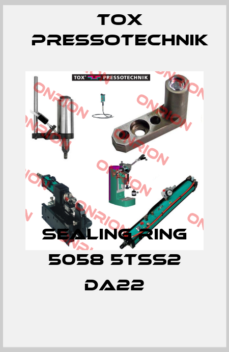 sealing ring 5058 5TSS2 DA22 Tox Pressotechnik
