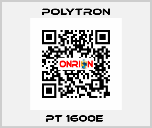 PT 1600E  Polytron