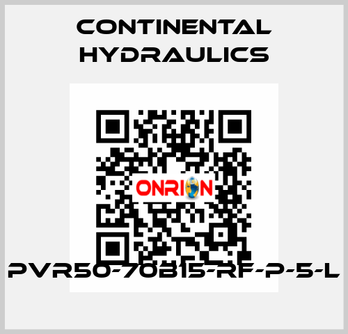 PVR50-70B15-RF-P-5-L Continental Hydraulics