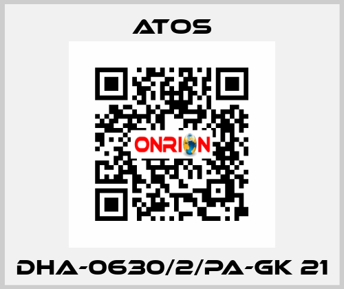 DHA-0630/2/PA-GK 21 Atos