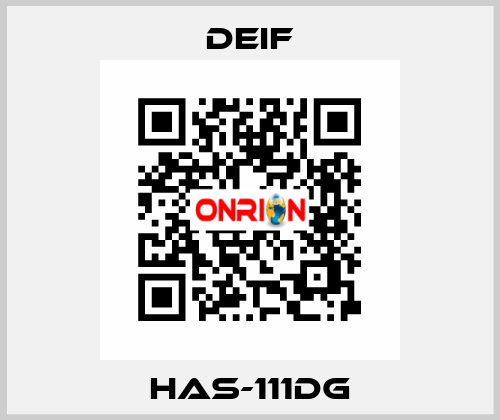 HAS-111DG Deif