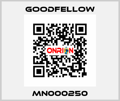 MN000250 Goodfellow