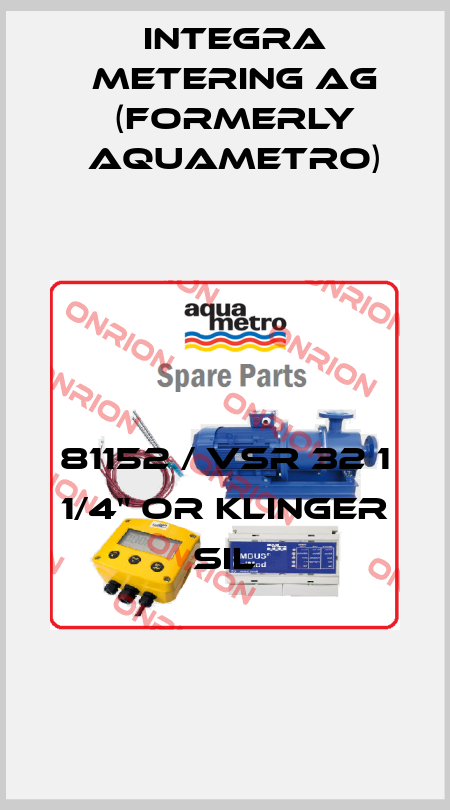 81152 / VSR 32 1 1/4" OR Klinger Sil Integra Metering AG (formerly Aquametro)