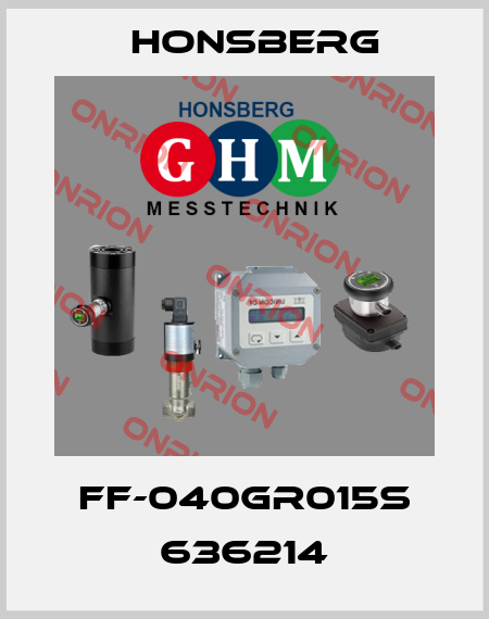 FF-040GR015S 636214 Honsberg