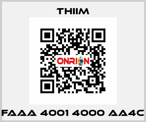 FAAA 4001 4000 AA4C Thiim