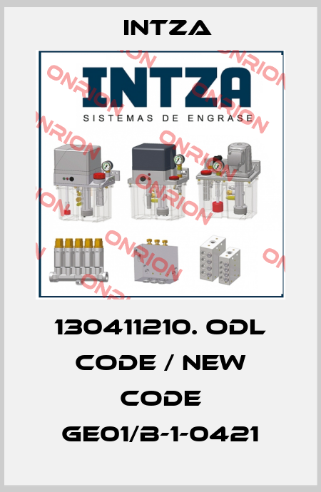 130411210. odl code / new code GE01/B-1-0421 Intza