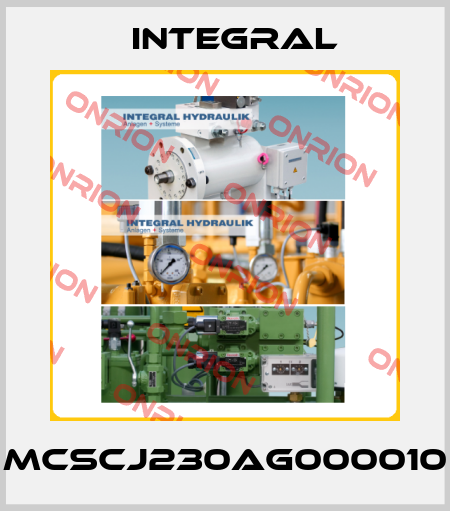 MCSCJ230AG000010 Integral