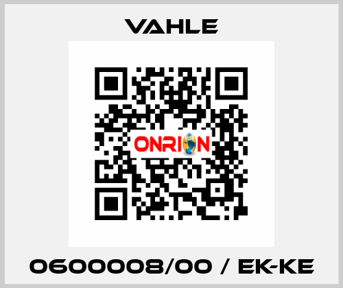 0600008/00 / EK-KE Vahle