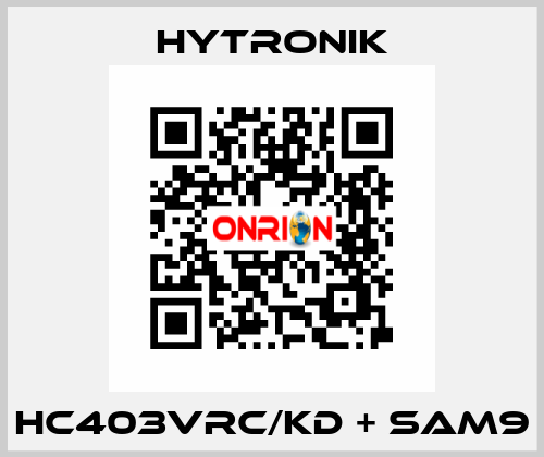 HC403VRC/KD + SAM9 HYTRONIK