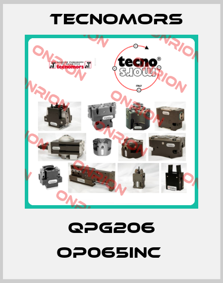 QPG206 OP065INC  Tecnomors