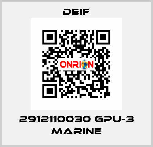 2912110030 GPU-3 Marine Deif