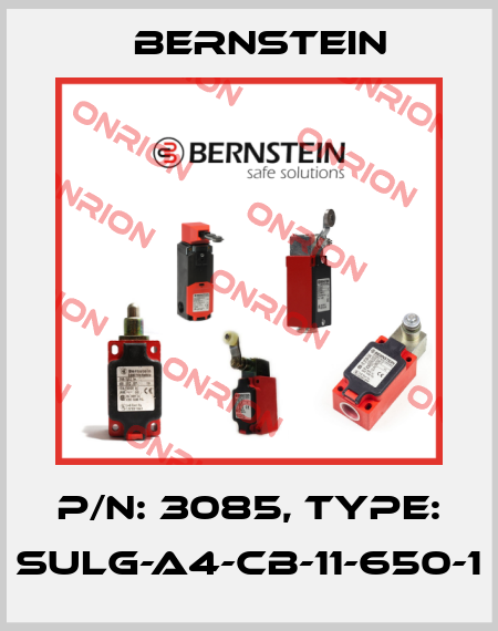 P/N: 3085, Type: SULG-A4-CB-11-650-1 Bernstein