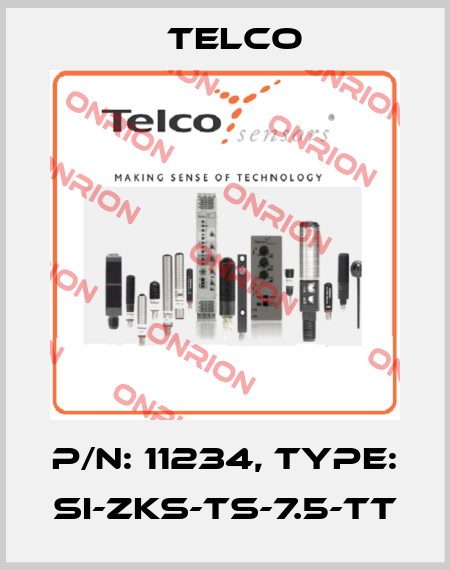 p/n: 11234, Type: SI-ZKS-TS-7.5-TT Telco