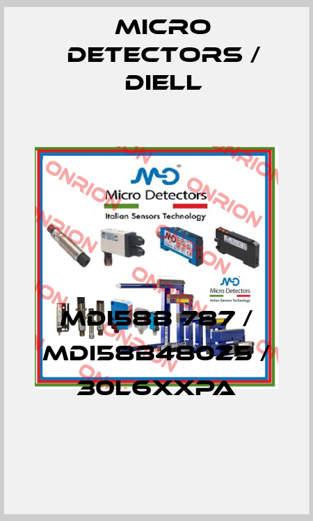 MDI58B 787 / MDI58B480Z5 / 30L6XXPA
 Micro Detectors / Diell