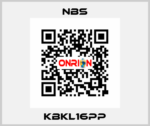 KBKL16PP NBS