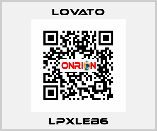 LPXLEB6 Lovato