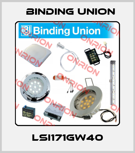 LSI171GW40 Binding Union