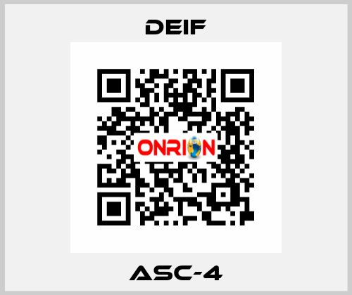 ASC-4 Deif