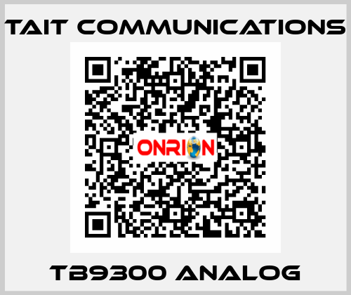 TB9300 Analog Tait communications