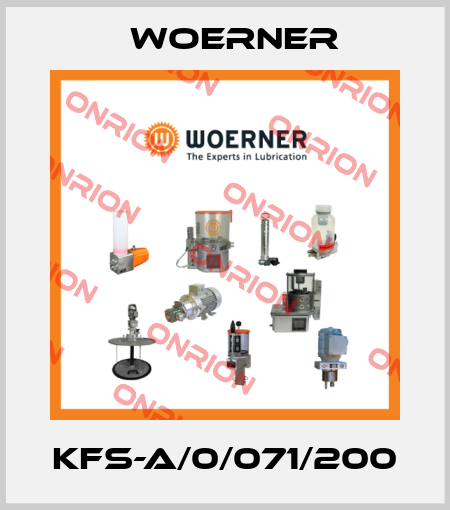 KFS-A/0/071/200 Woerner
