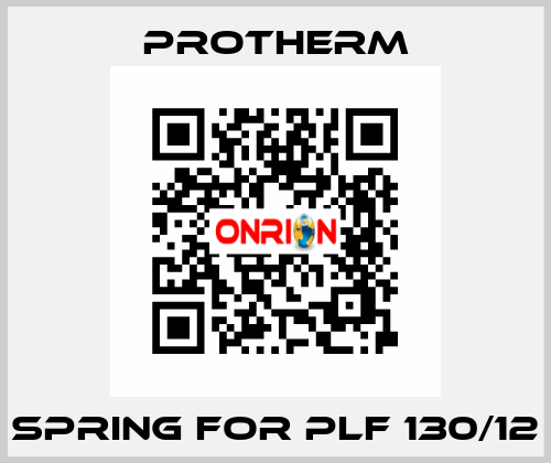 Spring For PLF 130/12 PROTHERM