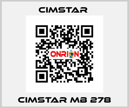 Cimstar MB 278 Cimstar 