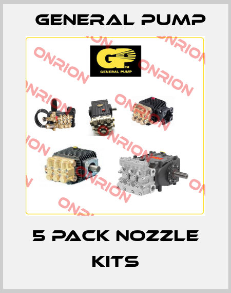 5 Pack Nozzle Kits General Pump