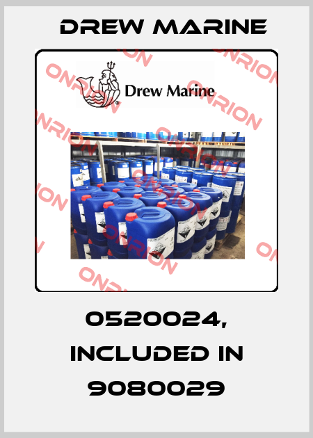 0520024, included in 9080029 Drew Marine