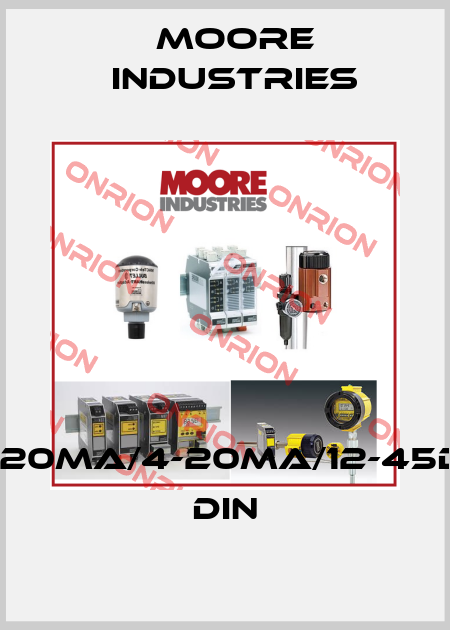 SIX/4-20MA/4-20MA/12-45dc/-RF DIN Moore Industries