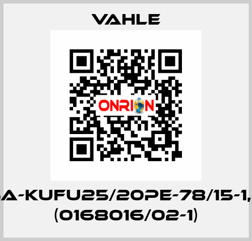 SA-KUFU25/20PE-78/15-1,0 (0168016/02-1) Vahle