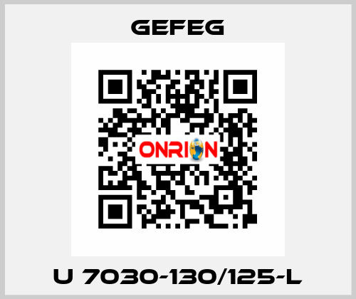 U 7030-130/125-L Gefeg