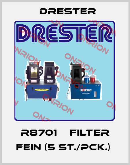 R8701    FILTER FEIN (5 ST./PCK.)  Drester