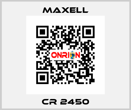 CR 2450 MAXELL