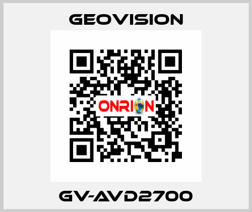 GV-AVD2700 GeoVision